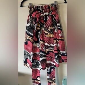 Vibrant Multicolor A-Line Women's Skirt